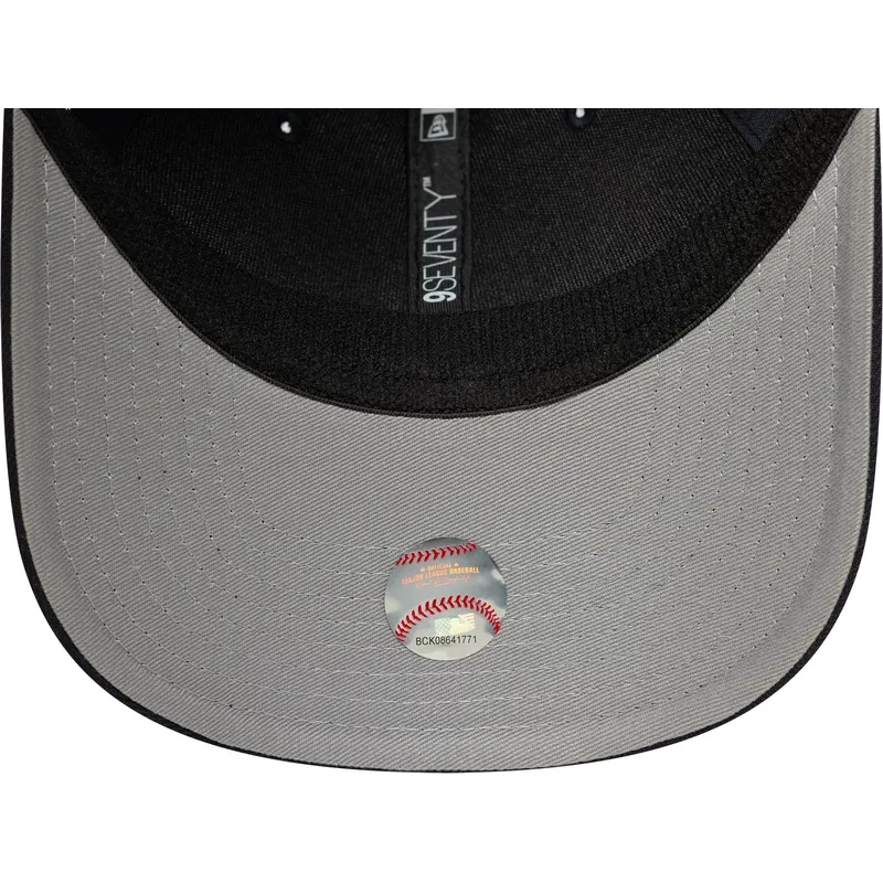 casquette-trucker-bleue-marine-9seventy-stretch-snap-evergreen-detroit-tigers-mlb-new-era