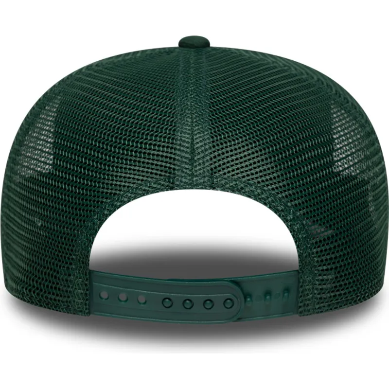 casquette-trucker-verte-9seventy-stretch-snap-evergreen-oakland-athletics-mlb-new-era