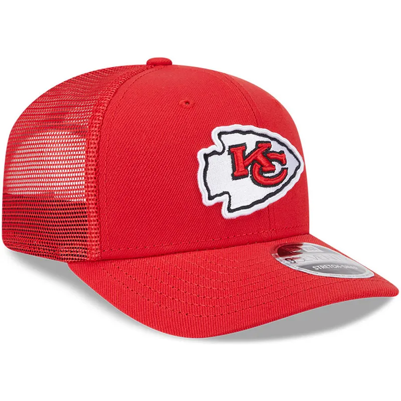 casquette-trucker-rouge-9seventy-stretch-snap-evergreen-kansas-city-chiefs-nfl-new-era