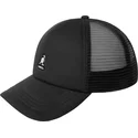casquette-trucker-noire-kangaroo-kangol