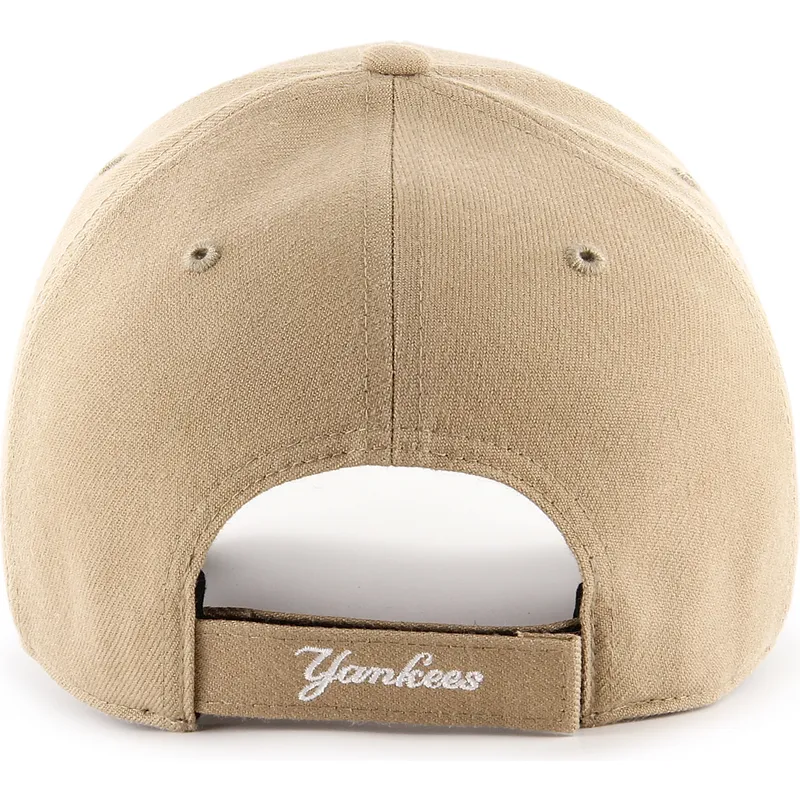 casquette-courbee-khaki-ajustable-mvp-new-york-yankees-mlb-47-brand