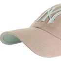 casquette-courbee-marron-ajustable-clean-up-ballpark-new-york-yankees-mlb-47-brand