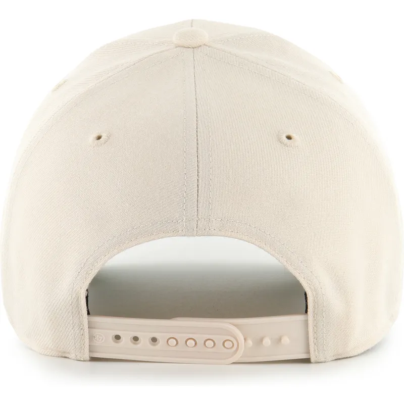 casquette-courbee-beige-snapback-avec-logo-violet-mvp-ballpark-new-york-yankees-mlb-47-brand
