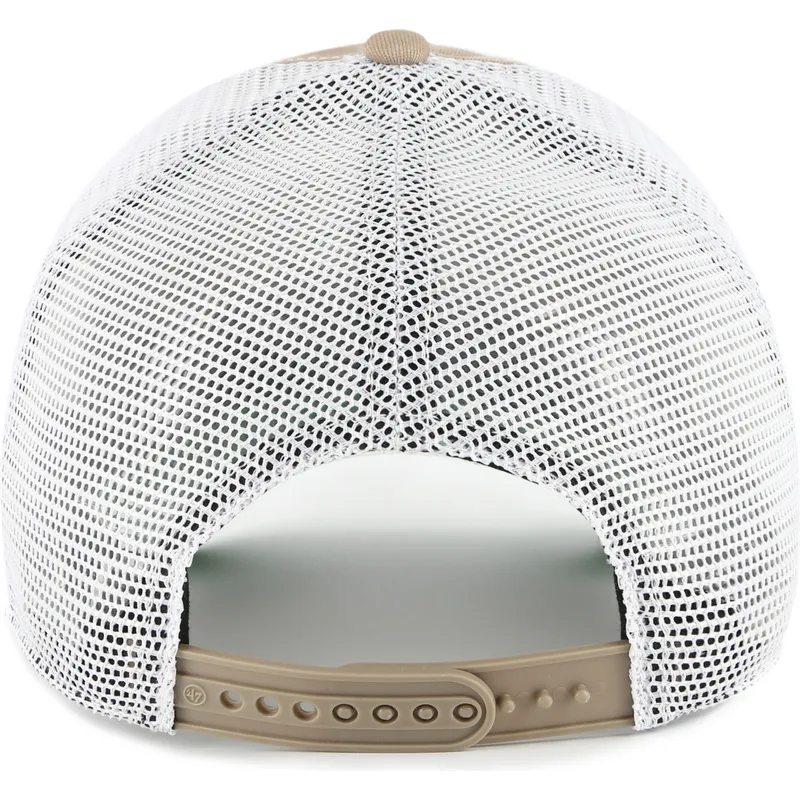 casquette-trucker-marron-clean-up-trawler-new-york-yankees-mlb-47-brand