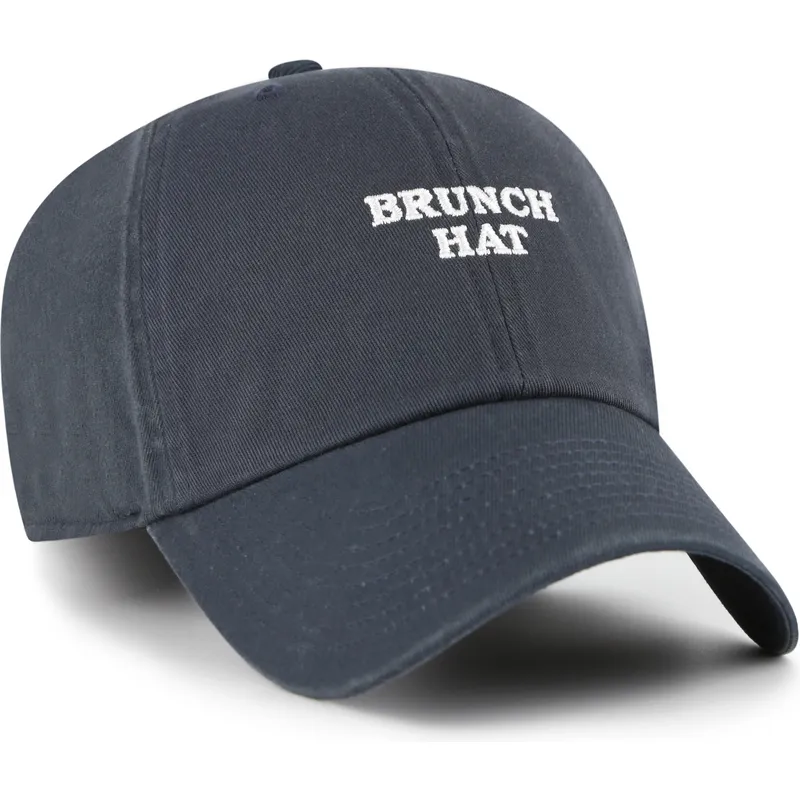 casquette-courbee-bleue-marine-ajustable-brunch-hat-clean-up-phrase-base-runner-icon-47-brand