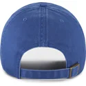 casquette-courbee-bleue-ajustable-clean-up-no-loop-label-boston-red-sox-mlb-47-brand