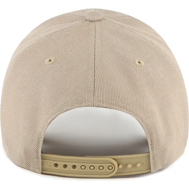 casquette-courbee-khaki-snapback-con-logo-khaki-mvp-new-york-yankees-mlb-47-brand