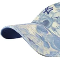 casquette-courbee-bleue-ajustable-clean-up-gardenia-new-york-yankees-mlb-47-brand