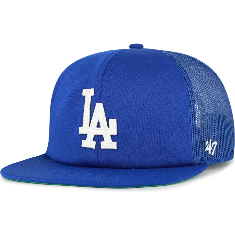 casquette-trucker-plate-bleue-captain-rl-golden-age-los-angeles-dodgers-mlb-47-brand