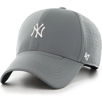 Casquette courbée grise ajustable MVP Cycle Shadow New York Yankees MLB 47 Brand