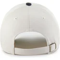casquette-courbee-beige-et-bleue-marine-ajustable-mvp-broke-line-boston-red-sox-mlb-47-brand