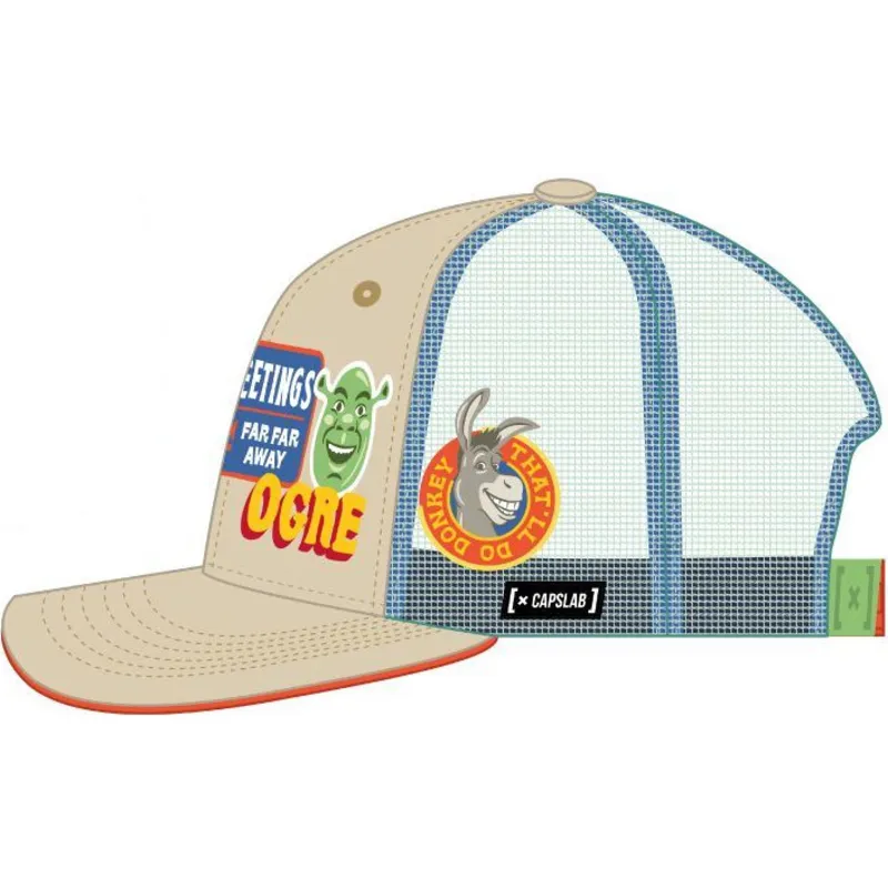 casquette-trucker-beige-et-verte-shrek-shr1-cpspatcb-capslab