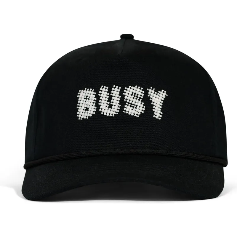 casquette-courbee-noire-ajustable-busy-pica-pica