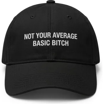 Casquette courbée noire ajustable Not Your Average Basic Bitch Pica Pica