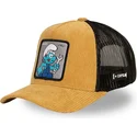casquette-trucker-marron-et-noire-schtroumpf-bricoleur-smu-handy-les-schtroumpfs-capslab