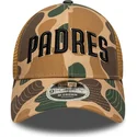 casquette-trucker-camouflage-9forty-m-crown-wordmark-san-diego-padres-mlb-new-era