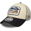casquette-trucker-beige-et-bleue-marine-9forty-m-crown-a-frame-new-era