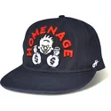 casquette-plate-bleue-marine-snapback-money-music-shapes-identity-the-snap-homenage