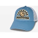 casquette-trucker-bleue-et-blanche-underdogs-the-trucker-homenage
