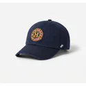 casquette-courbee-bleue-marine-ajustable-resort-sport-the-90s-homenage