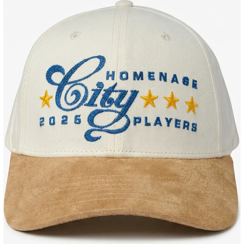 casquette-courbee-khaki-et-marron-snapback-suede-players-sport-the-ball-homenage