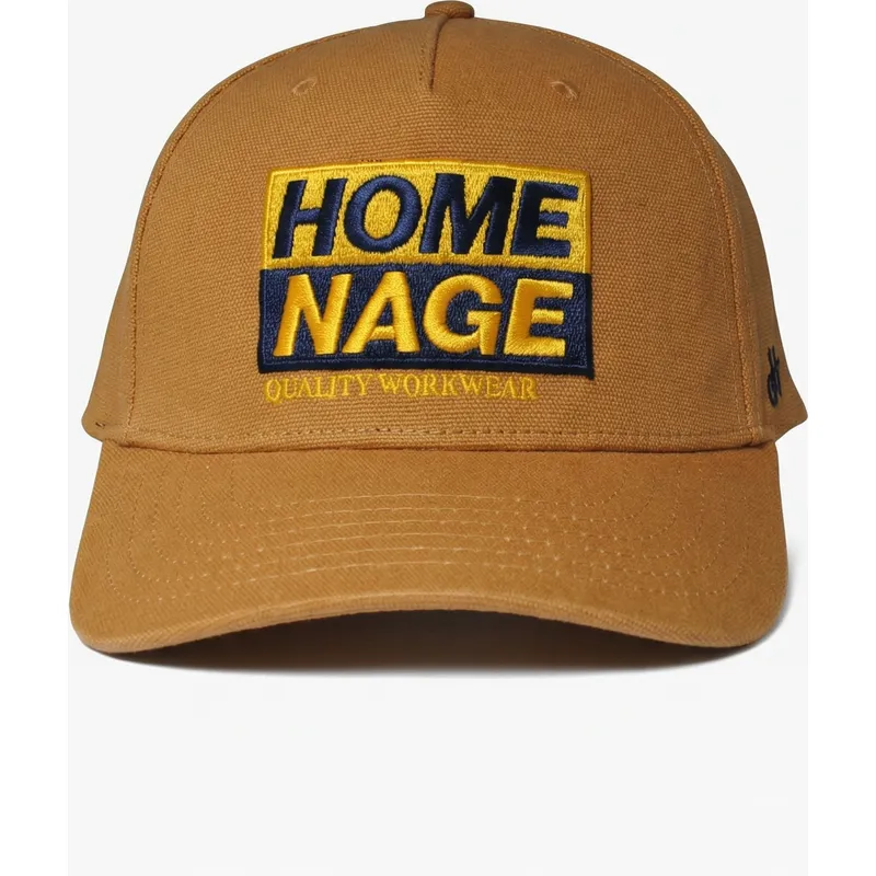 casquette-courbee-marron-snapback-decker-workwear-the-retro-homenage