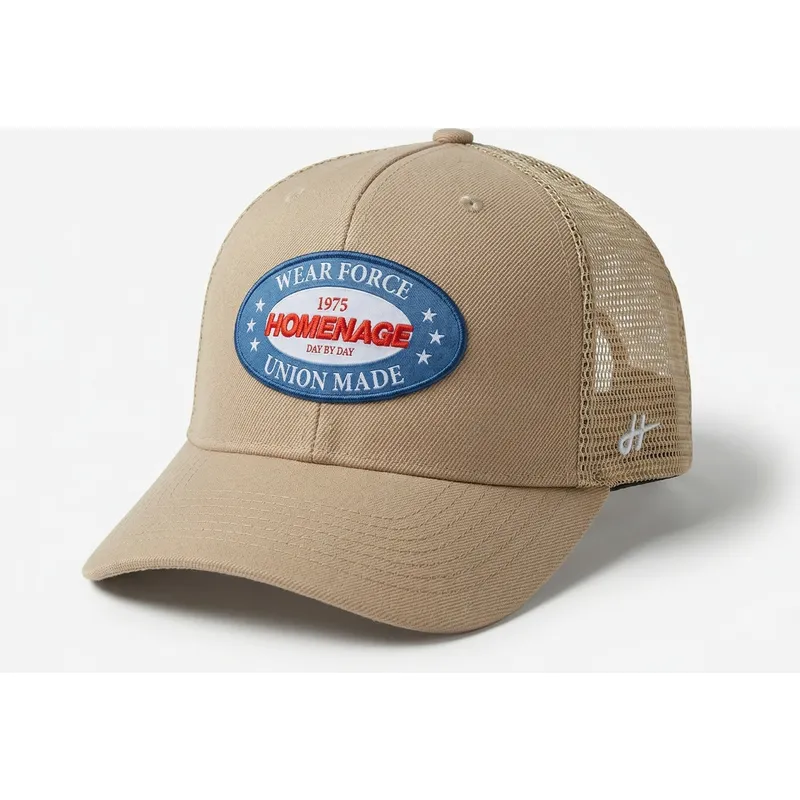 casquette-trucker-beige-union-workwear-the-trucker-homenage