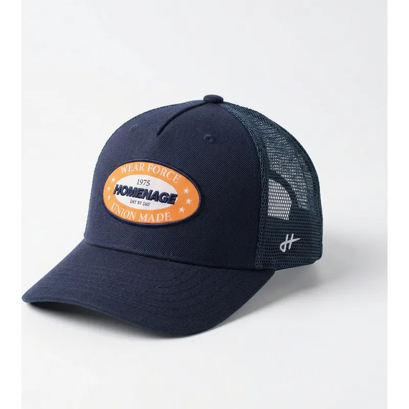 casquette-trucker-bleue-marine-union-workwear-the-trucker-homenage
