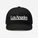 casquette-plate-noire-snapback-los-angeles-skylines-the-snap-homenage