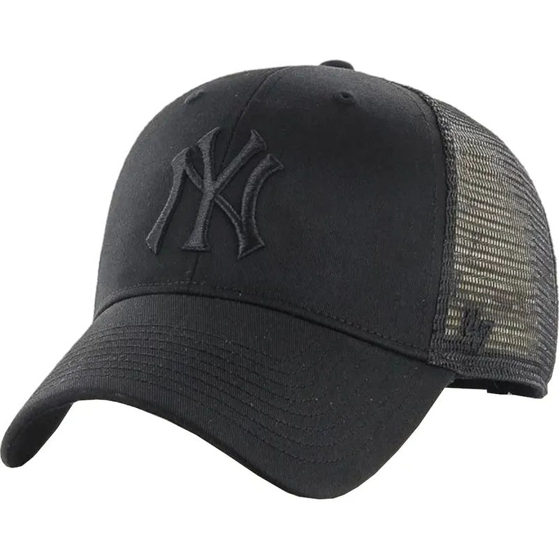 casquette-trucker-noire-avec-logo-noir-new-york-yankees-mlb-mvp-branson-47-brand