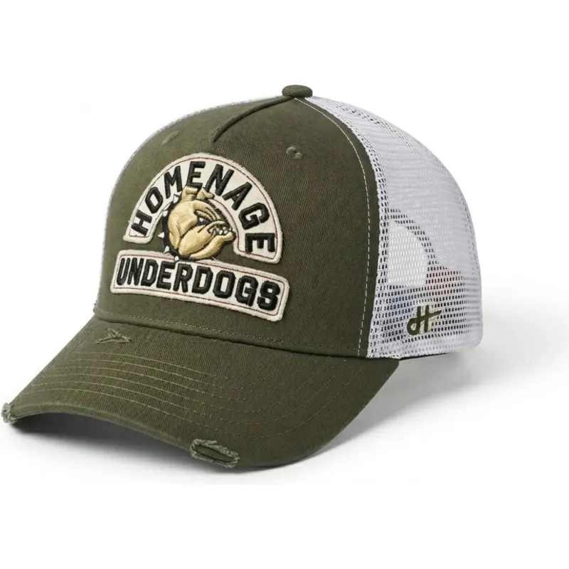 casquette-trucker-verte-et-blanche-underdogs-the-trucker-homenage casquette-trucker-verte-et-blanche-underdogs-the-trucker-homenage