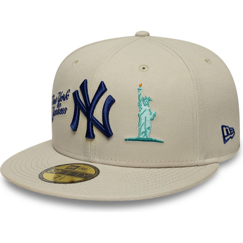 casquette-plate-beige-ajustee-avec-logo-bleu-marine-59fifty-city-icon-new-york-yankees-new-era