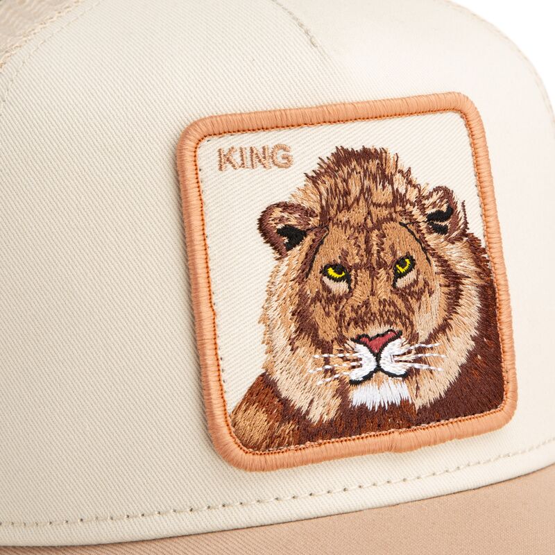 casquette-trucker-beige-lion-blur-king-the-farm-goorin-bros
