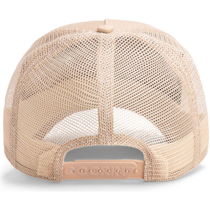 casquette-trucker-beige-cerf-blur-stag-the-farm-goorin-bros
