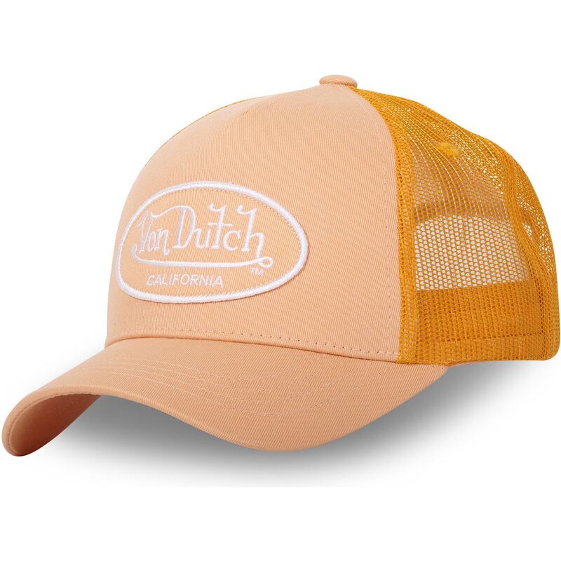casquette-trucker-orange-pour-enfant-lof-b6c-von-dutch