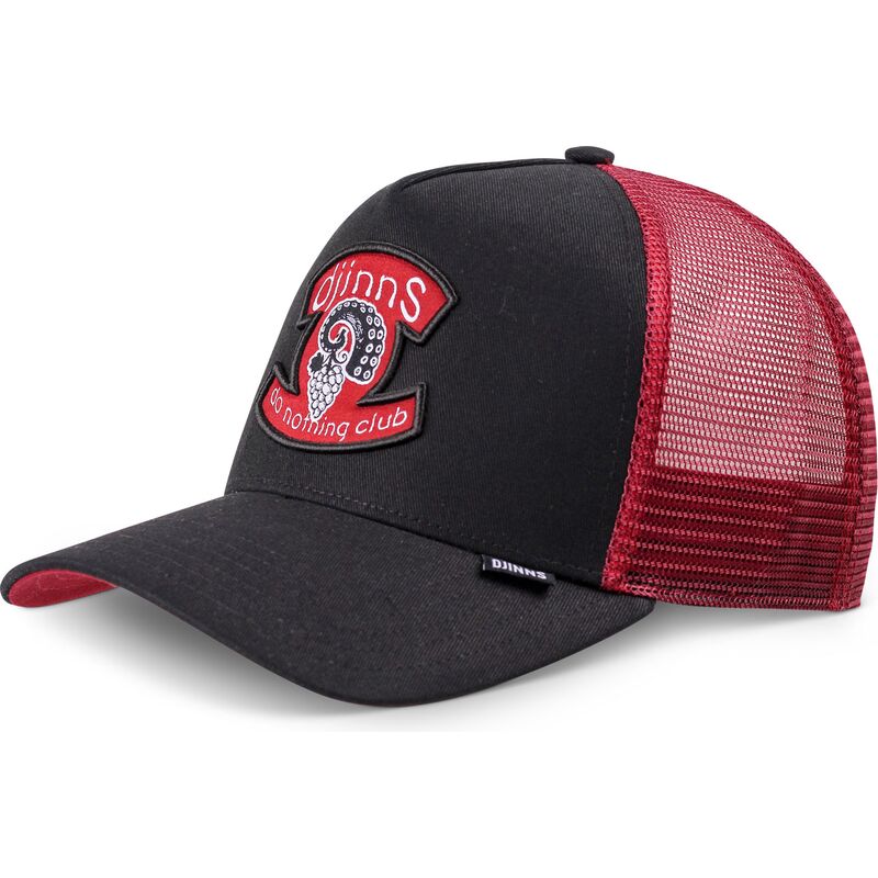 casquette-trucker-noire-et-rouge-hft-octogrape-djinns