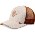 casquette-trucker-beige-et-marron-hft-colourmelange-djinns