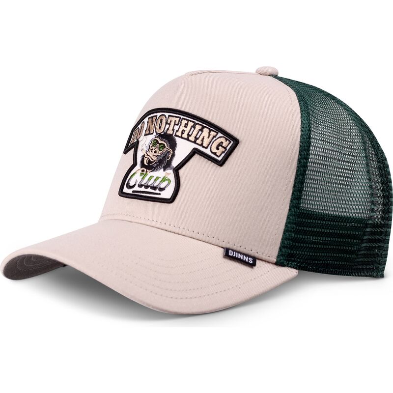 casquette-trucker-khaki-et-verte-hft-do-nothing-club-gorilla-djinns