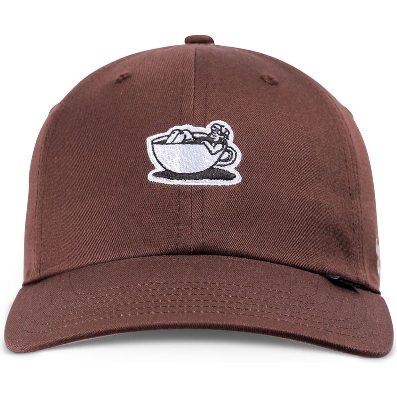 casquette-courbee-marron-ajustable-guy-in-a-cup-djinns