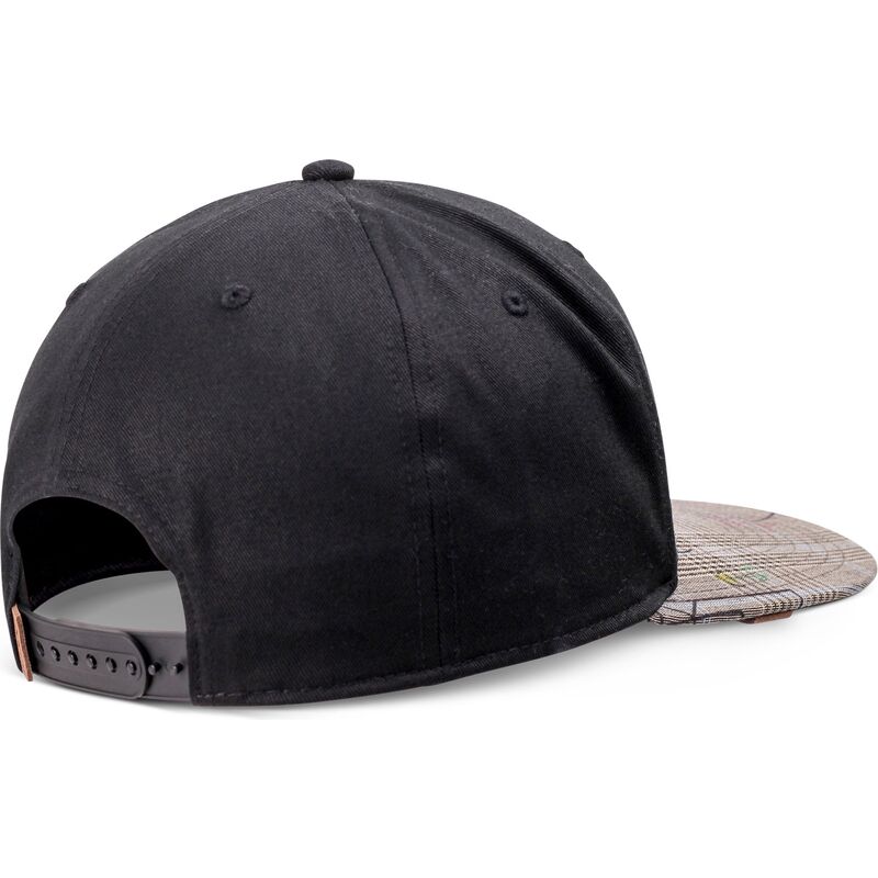 casquette-plate-noire-et-grise-snapback-crinklecheck-rev-djinns