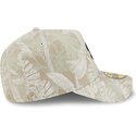 casquette-courbee-beige-ajustee-59forty-a-frame-leafy-palm-chicago-white-sox-mlb-new-era