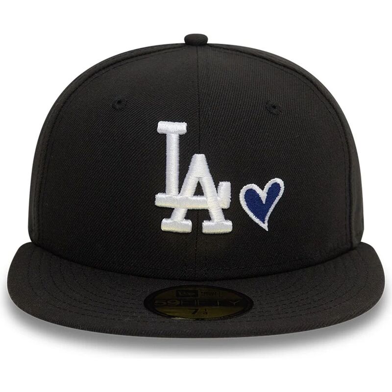 casquette-plate-noire-ajustee-59fifty-heart-icon-los-angeles-dodgers-mlb-new-era