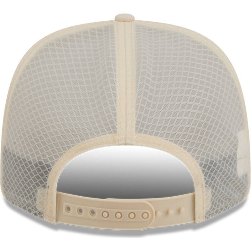 casquette-trucker-beige-9seventy-stretch-snap-color-pack-los-angeles-dodgers-mlb-new-era