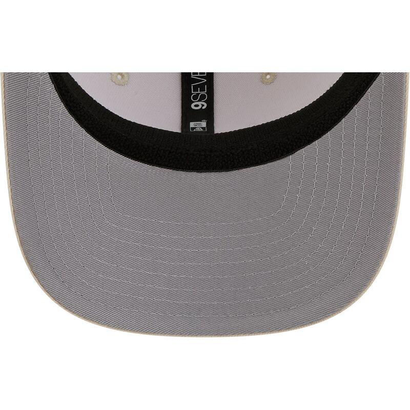 casquette-trucker-beige-9seventy-stretch-snap-color-pack-los-angeles-dodgers-mlb-new-era