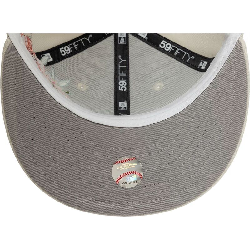 casquette-plate-beige-ajustee-59fifty-floral-new-york-yankees-mlb-new-era