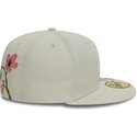 casquette-plate-beige-ajustee-59fifty-floral-new-york-yankees-mlb-new-era