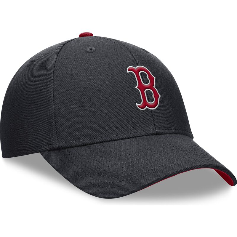 casquette-courbee-bleue-marine-ajustable-pour-enfant-dri-fit-club-structured-boston-red-sox-mlb-nike