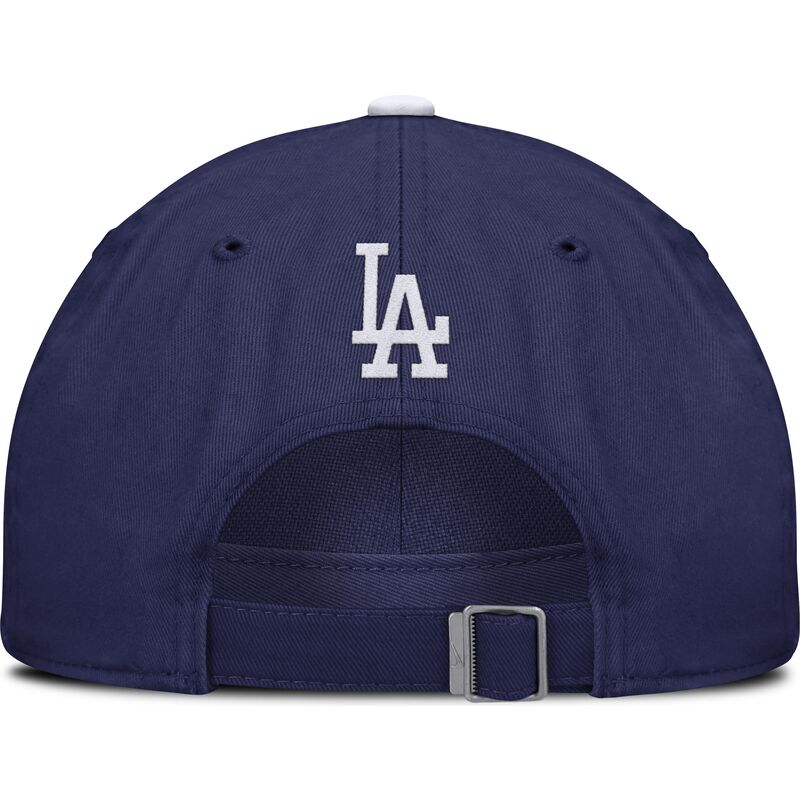 casquette-courbee-bleue-ajustable-primetime-club-unstructured-organic-cotton-los-angeles-dodgers-mlb-nike