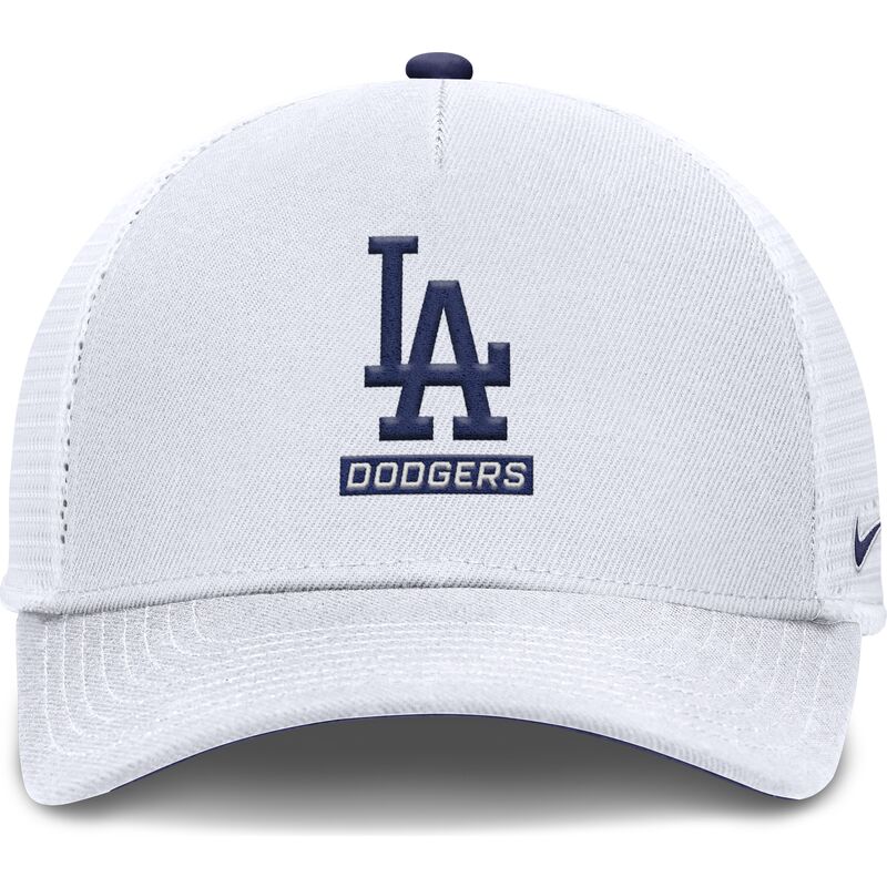 casquette-trucker-blanche-avec-logo-bleu-primetime-dri-fit-rise-structured-los-angeles-dodgers-mlb-nike casquette-trucker-blanche-avec-logo-bleu-primetime-dri-fit-rise-structured-los-angeles-dodgers-mlb-nike