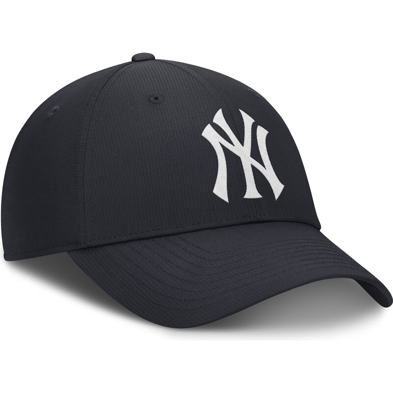 casquette-courbee-bleue-marine-ajustable-club-structured-uv-poly-ripstop-new-york-yankees-mlb-nike